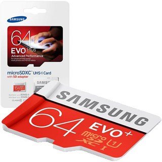 Samsung - Carte Micro SDXC 64 Go EVO+ - Carte Micro SD - Rue du