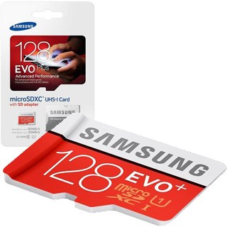 Samsung - Carte Mémoire Micro SD EVO Plus 128 Go