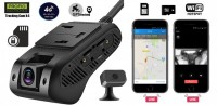 Caméra de voiture 4G LTE double + suivi GPS - PROFIO X4
