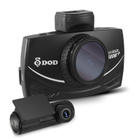 DOD LS500W+ Double caméra FULL HD 1080P avec GPS