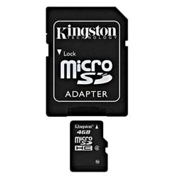 Carte micro SDHC 8 Go Classe 10 Kingston