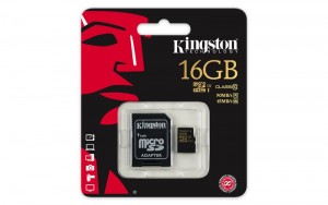 Kingston Micro SDHC 16 GB Classe 10