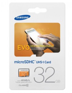 Micro sd 32go classe 10 Samsung