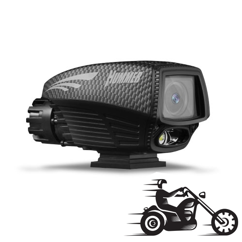 DOD Hummer - la caméra sur une moto FULL HD + WiFi + GPS